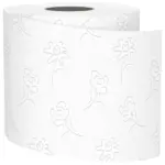 72 Rollen, ROOSA® Toilettenpapier, Supersoft, 4-lagig, Weiss – Bild 2