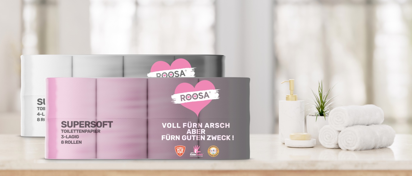 ROOSA Toilettenpapier