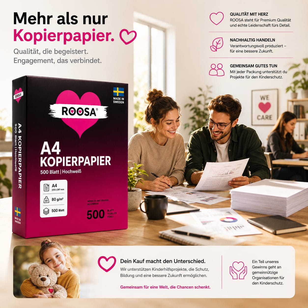 7 ROOSA® Kopierpapier – Bild 1
