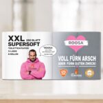 56 Rollen, ROOSA® Toilettenpapier, Supersoft, 250 Blatt, Weiss